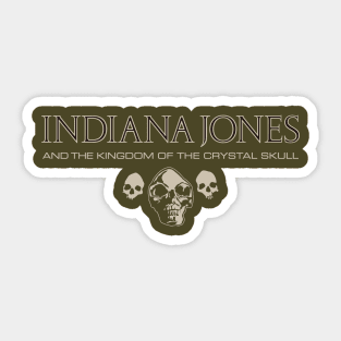 Indiana Jones and the Kingdom of the Crystal Skull Sticker